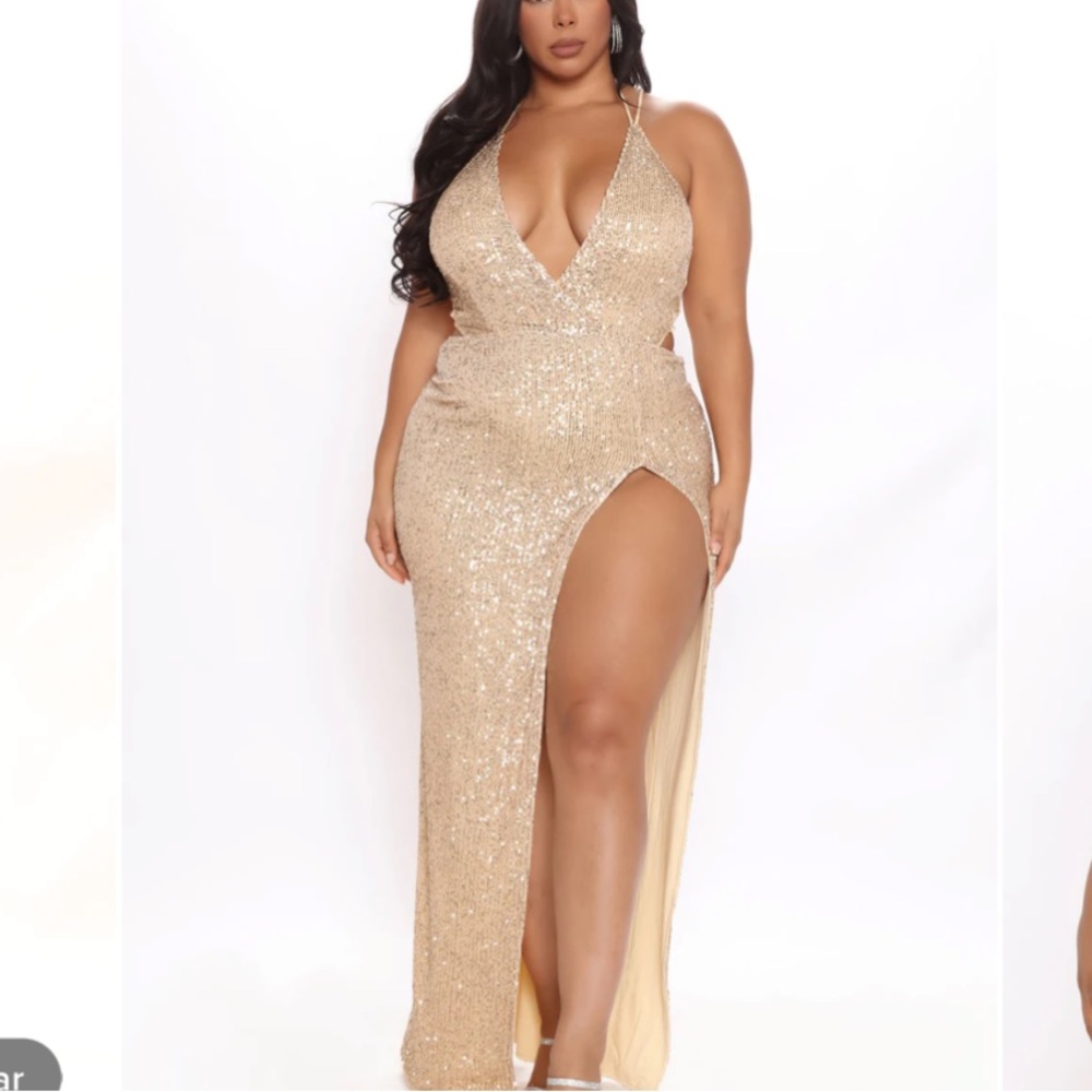Sequin Maxi Dress